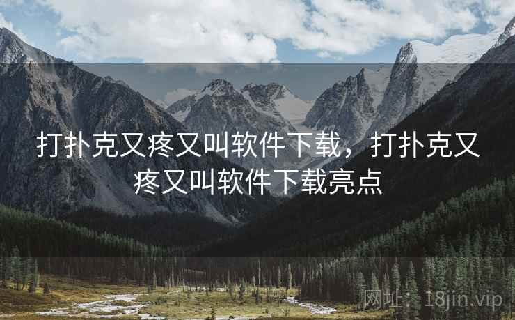打扑克又疼又叫软件下载，打扑克又疼又叫软件下载亮点