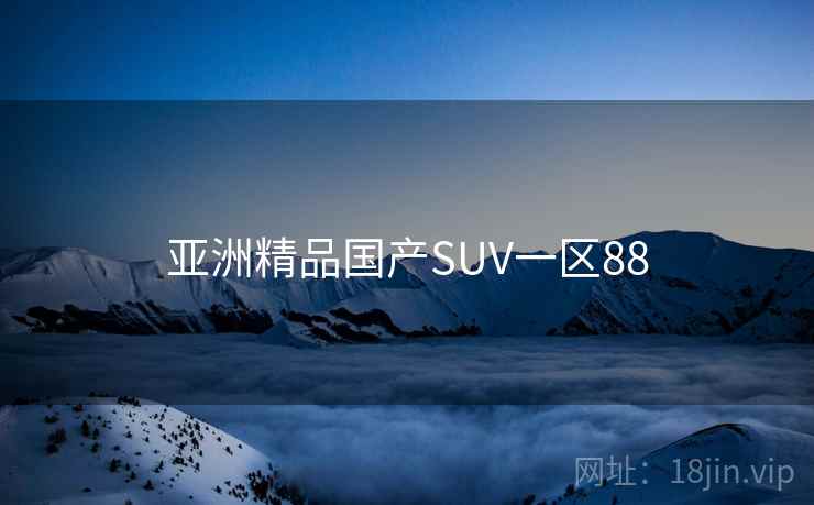亚洲精品国产SUV一区88