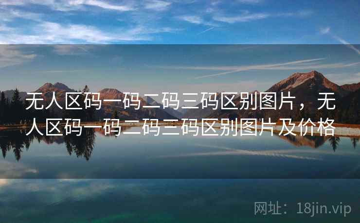 无人区码一码二码三码区别图片，无人区码一码二码三码区别图片及价格