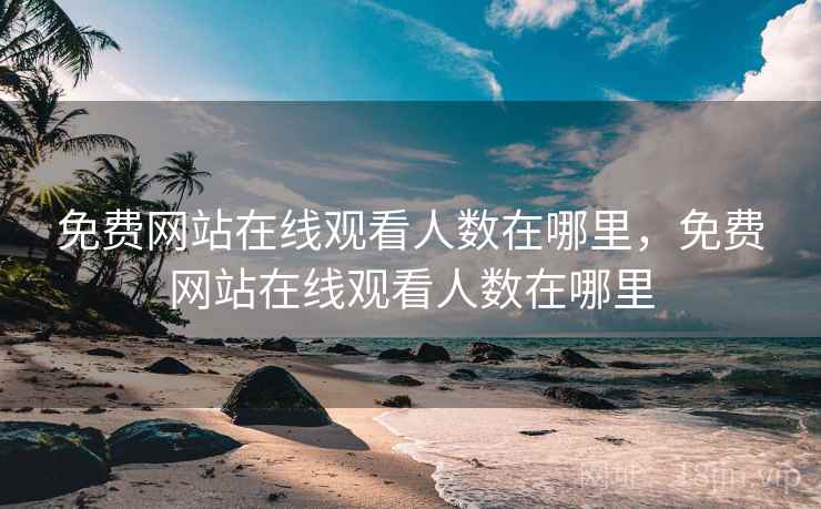 免费网站在线观看人数在哪里，免费网站在线观看人数在哪里